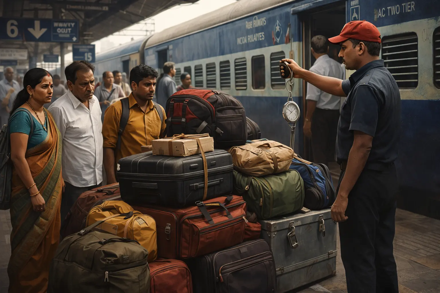 train extra luggage rules indian railway luggage rules train luggage limit india extra luggage charges in train railway luggage rules hindi