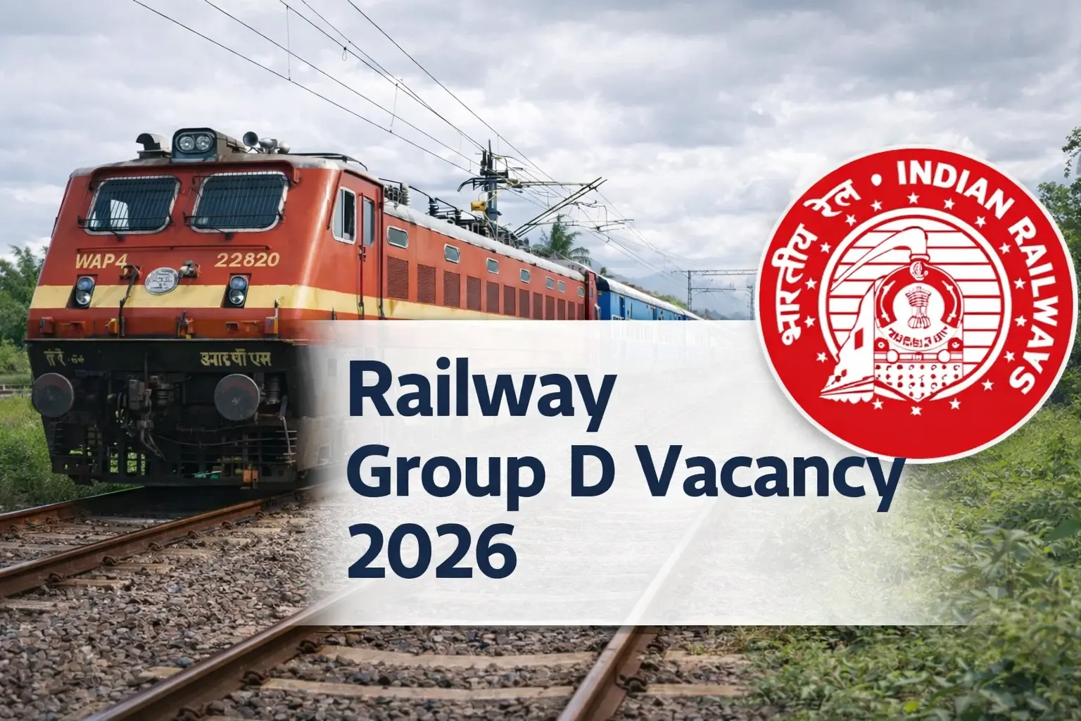 Railway Group D RRB Group D Vacancy Railway Recruitment 2026 Government Jobs 2026 10th Pass Jobs Railway Bharti Sarkari Naukri RRB Jobs