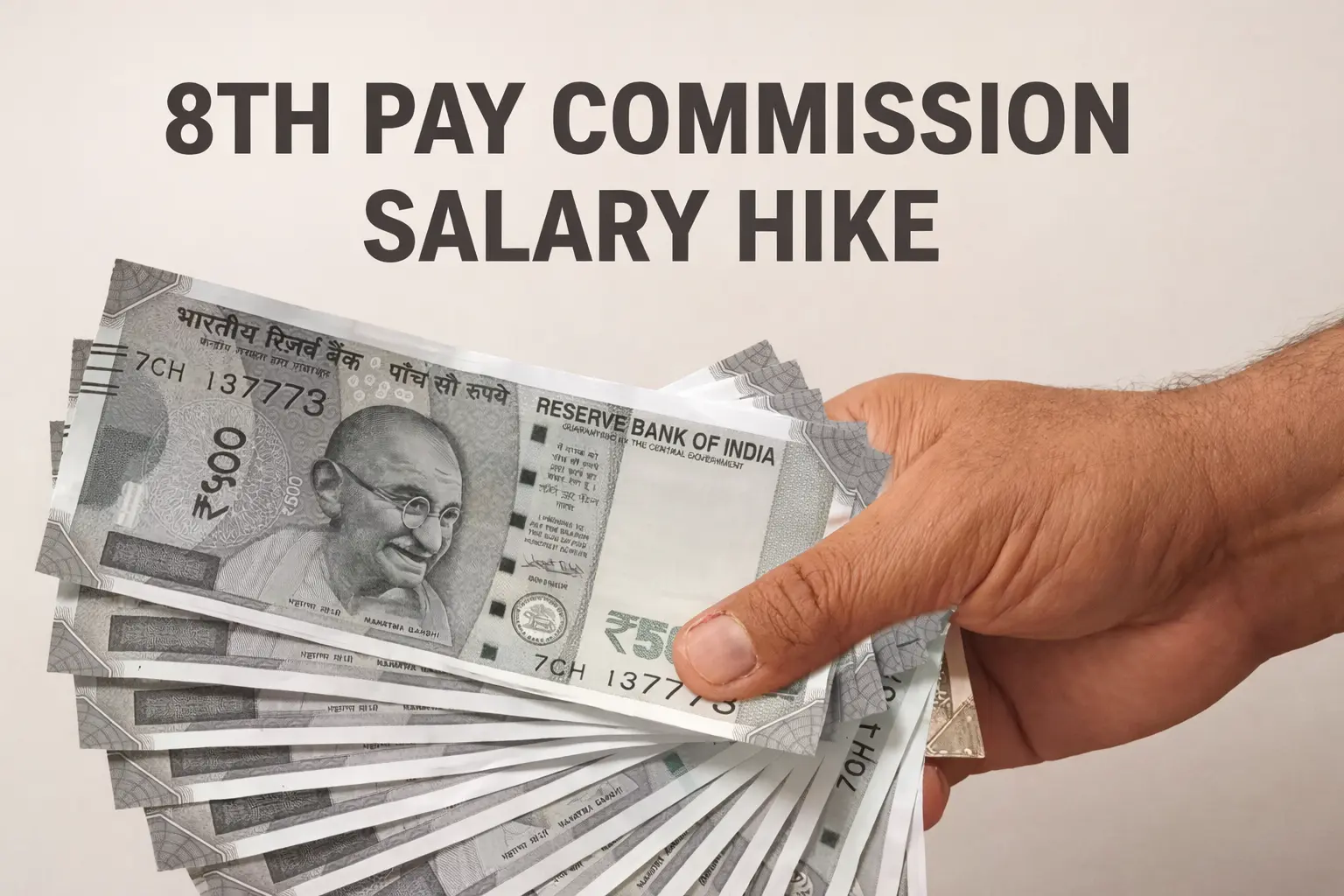 central government salary hike 2026 government employees salary increase india new pay commission salary structure DA merger in 8th pay commission government job salary update pay matrix revision 2026